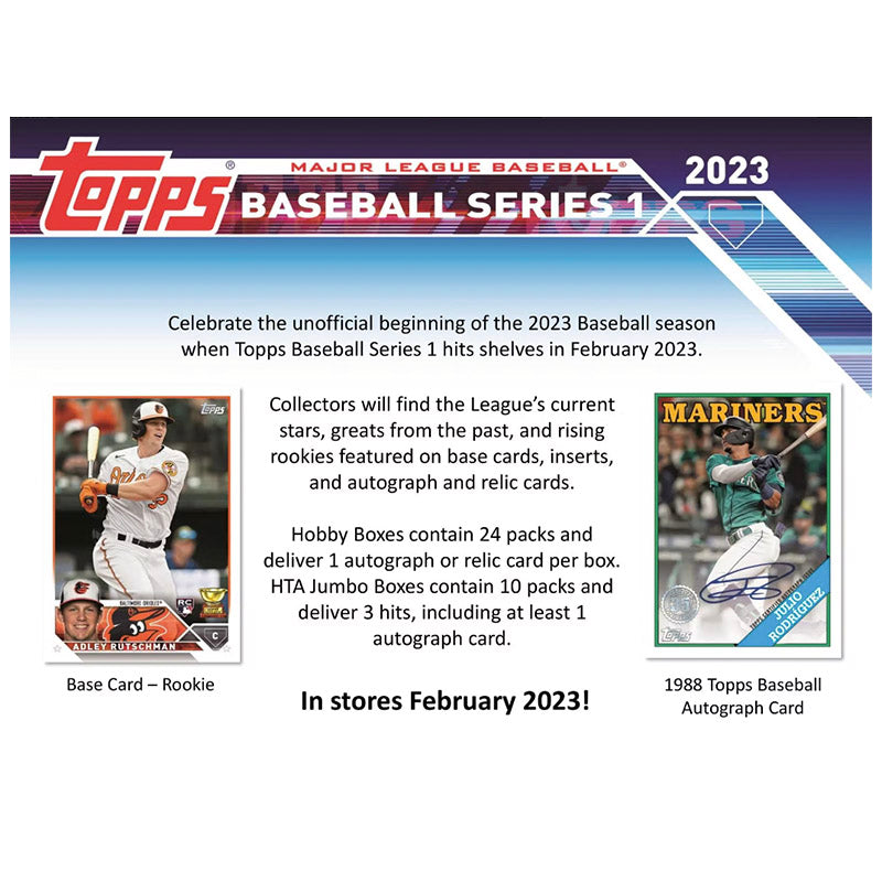 2023 Topps Series 1 Baseball Hobby Box